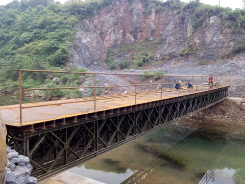 貴州三江33米鋼便橋